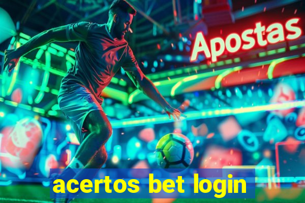 acertos bet login